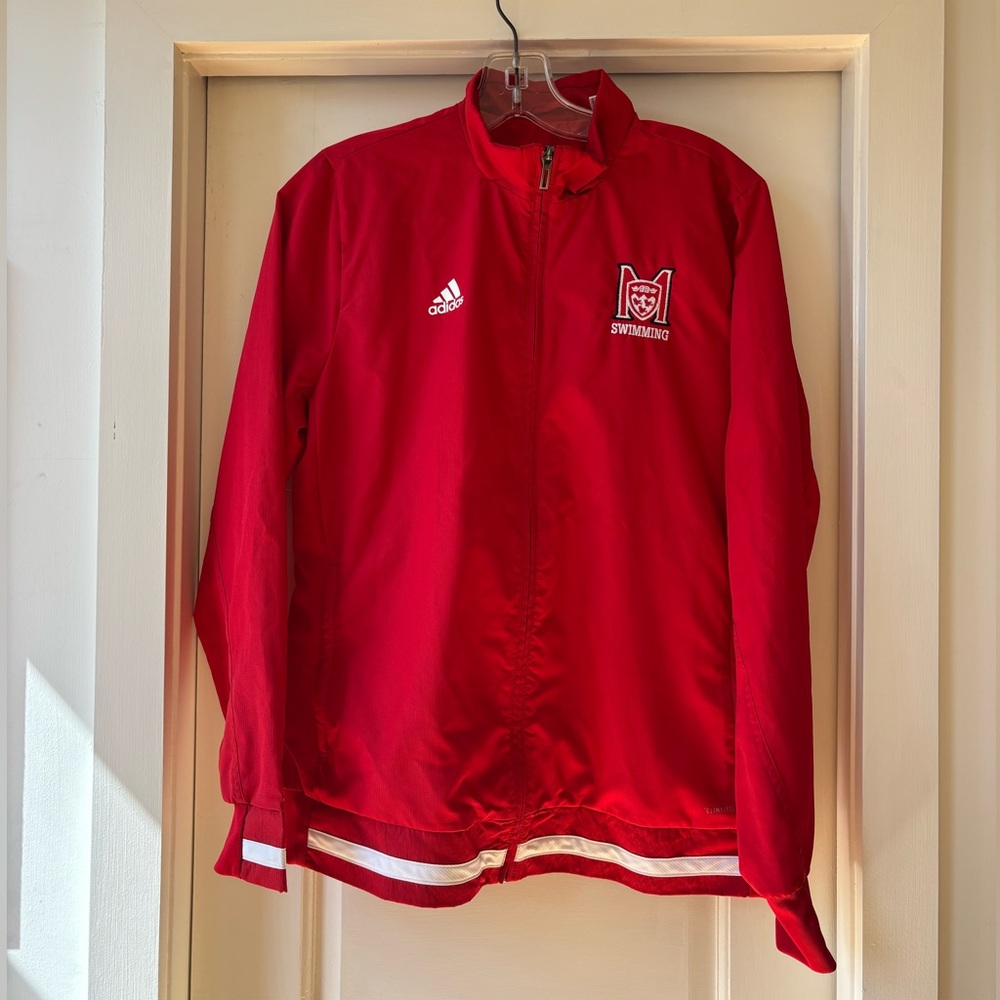 Adidas Climalite Red Sports Jacket